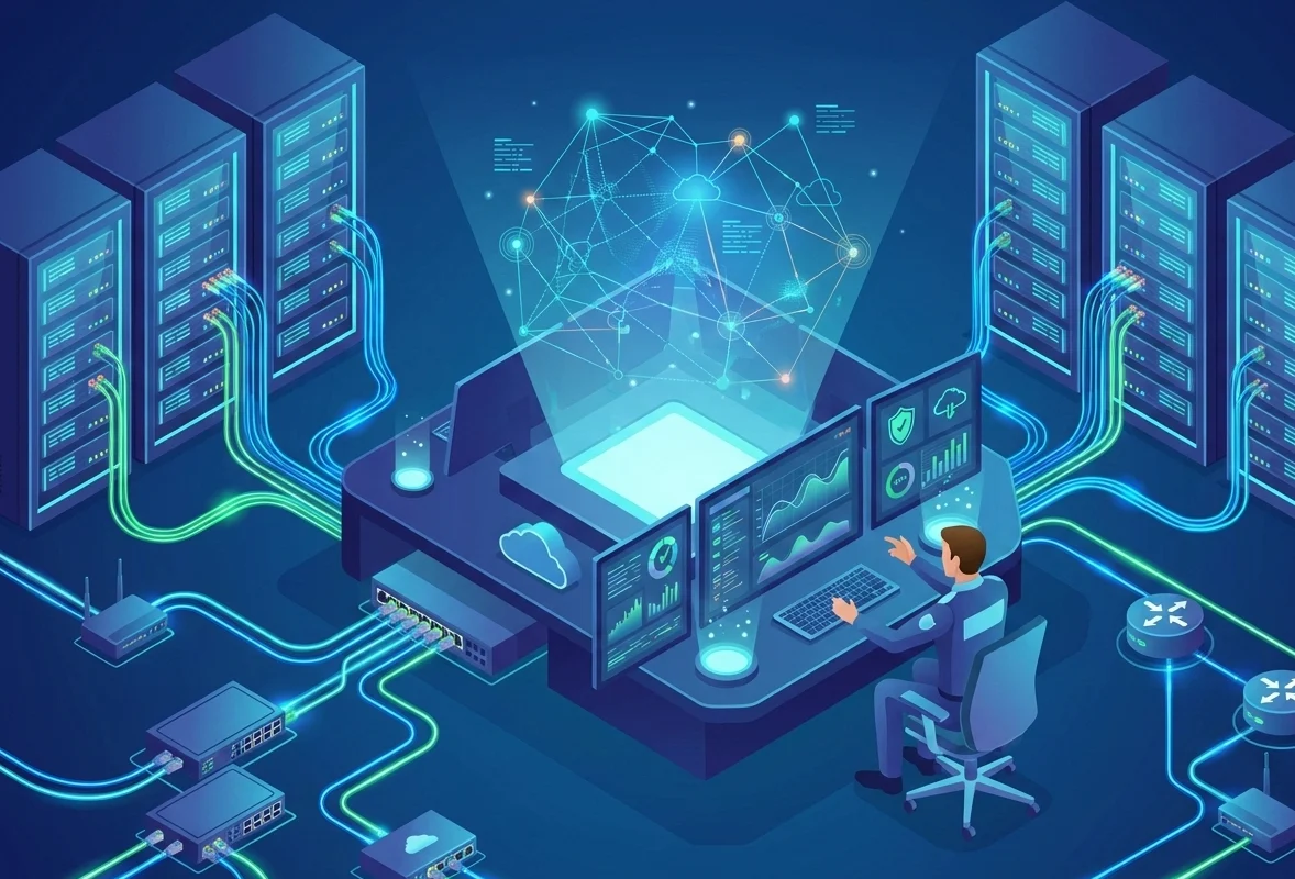 إدارة الشبكة والبنية التحتية